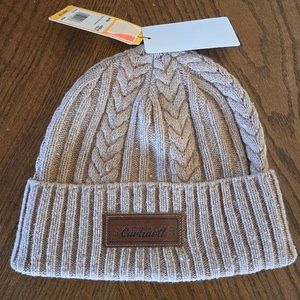 Carhartt Womens Beanie - Rib Knit Fisherman Beanie Cream
